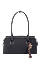 CM8582 Sac épaule polochon effet Nubuck David Jones