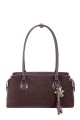 CM8582 Sac épaule polochon effet Nubuck David Jones