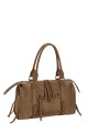 CM8776 David Jones Vintage Leather Effect Duffel Handbag