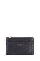 P174 Portefeuille motif cuir tressé David Jones