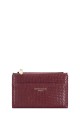 P174 Portefeuille motif cuir tressé David Jones