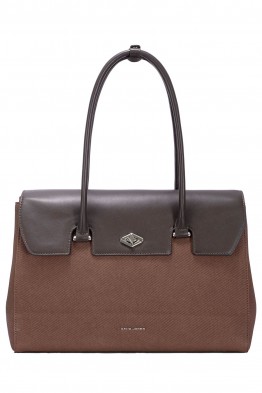CM8643 David Jones Flap Satchel Handbag
