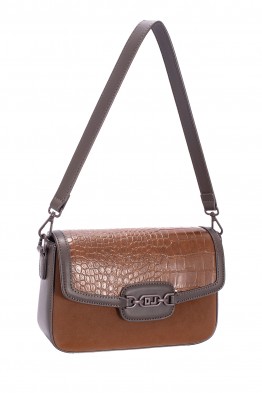 CM8648 Sac épaule baguette à rabat David Jones