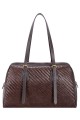 CM8661 Sac épaule bowling motif tressé David Jones