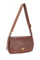 CM8664 David Jones Braided Pattern Crossbody Bag