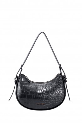 CM8314-1 David Jones Crocodile Baguette Shoulder Bag