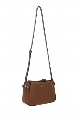 CM8588 Sac bandoulière bourse effet Nubuck David Jones