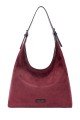 CM8590 David Jones Nubuck Effect Hobo Shoulder Bag