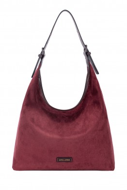 CM8590 Sac épaule hobo effet Nubuck David Jones