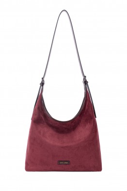 CM8590 Sac épaule hobo effet Nubuck David Jones