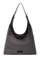 CM8590 David Jones Nubuck Effect Hobo Shoulder Bag
