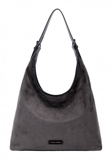CM8590 David Jones Nubuck Effect Hobo Shoulder Bag