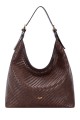 CM8592 David Jones Braided Hobo Shoulder Bag
