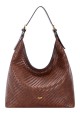 CM8592 David Jones Braided Hobo Shoulder Bag