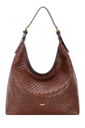 CM8592 David Jones Braided Hobo Shoulder Bag