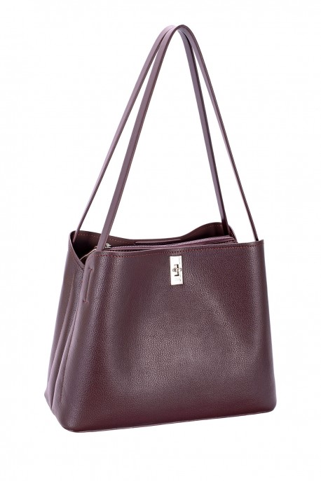 CM8683 David Jones Bucket Purse : colour:D.Bordeaux