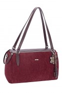CM8687 David Jones Corduroy Style Duffel Shoulder Bag