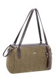 CM8687 David Jones Corduroy Style Duffel Shoulder Bag