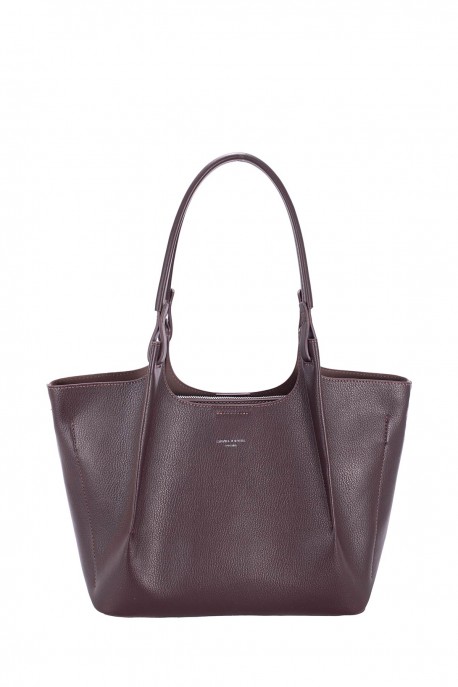 CM8693 David Jones Handbag : colour:HOT CHOCOLAT