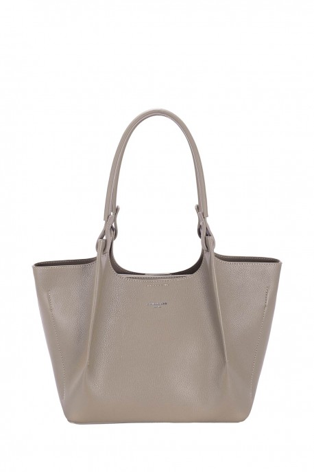 CM8693 David Jones Handbag : colour:WARM GREY SAND