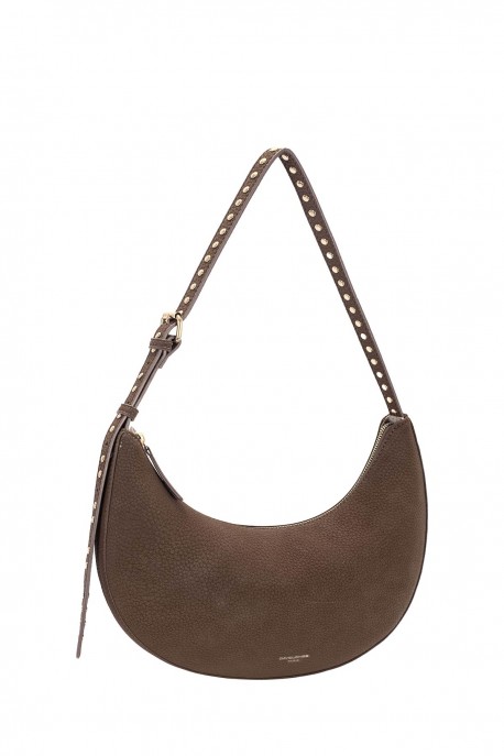 CM8734 David Jones Winged Purse : colour:SANDALWOOD BROWN
