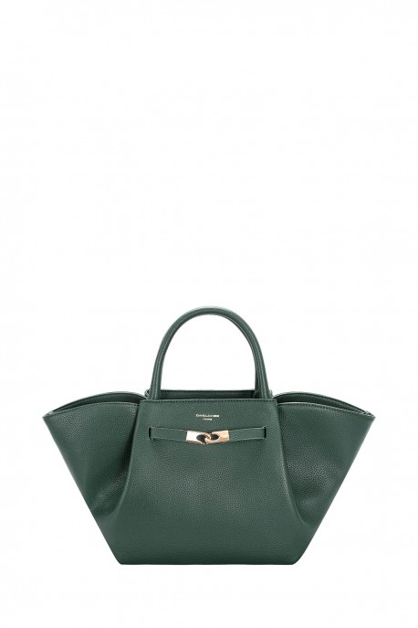 CM8735 David Jones Flap Shoulder Bag : colour:MIST MOSS