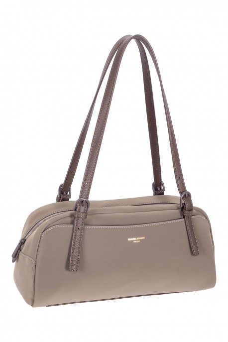 CM8740 Sac épaule polochon David Jones : couleur:Champignon (FUNGI)