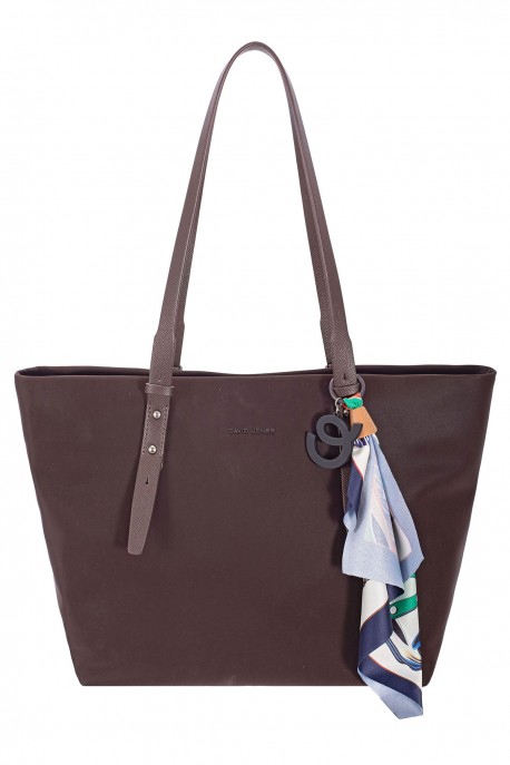 CM8761 Sac épaule shopping David Jones : couleur:HOT CHOCOLAT