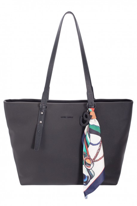 CM8761 Sac épaule shopping David Jones : couleur:Noir de jais (JET BLACK)