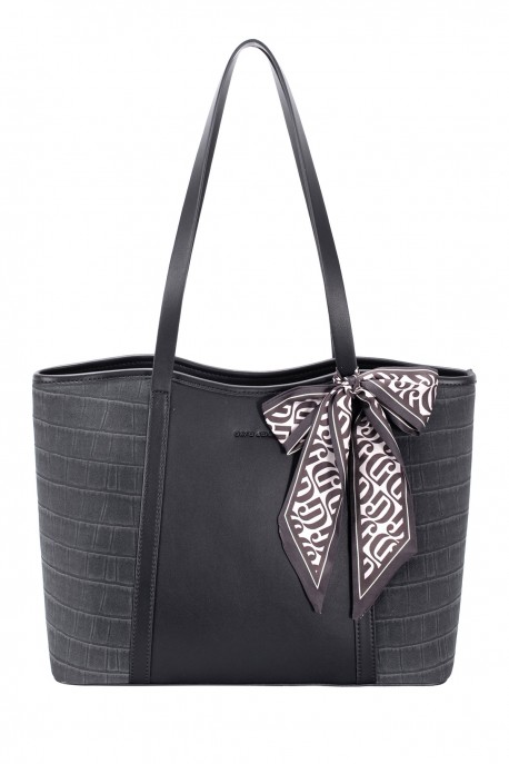 CM8610 Sac épaule Cabas croco David Jones