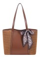 CM8610 Sac épaule Cabas croco David Jones