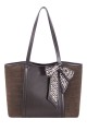 CM8610 Sac épaule Cabas croco David Jones