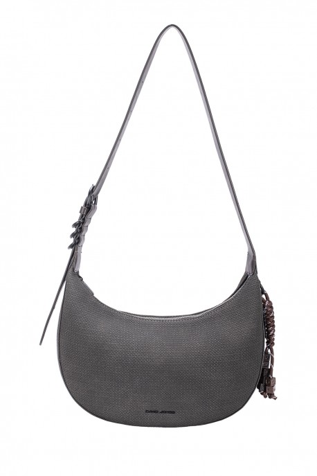 CM8622 Sac épaule forme croissant David Jones : couleur:Noir (Black)