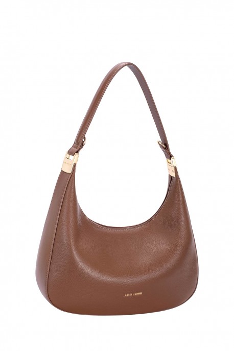 CM8625 David Jones Hobo Shoulder Bag : colour:RED MUD