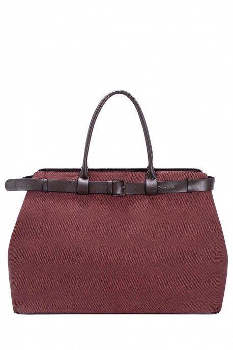 CM8629 Handbag with Belt Decoration David Jones : colour:D.Bordeaux