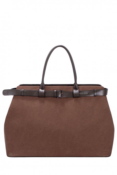 CM8629 Sac à main avec déco ceinture David Jones : couleur:HOT CHOCOLAT