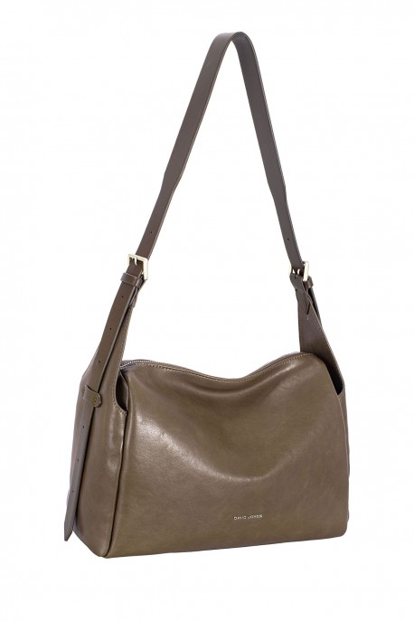 CM8636 Sac épaule polochon David Jones : couleur:Mousse des brumes (MIST MOSS)