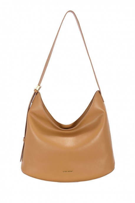 CM8700 David Jones Hobo Bucket Shoulder Bag : colour:Cognac