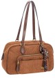 CM8701 David Jones Corduroy Style Duffel Shoulder Bag