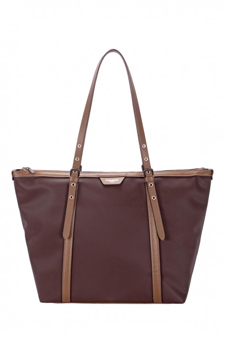CM8714 Sac épaule shopping David Jones : couleur:HOT CHOCOLAT