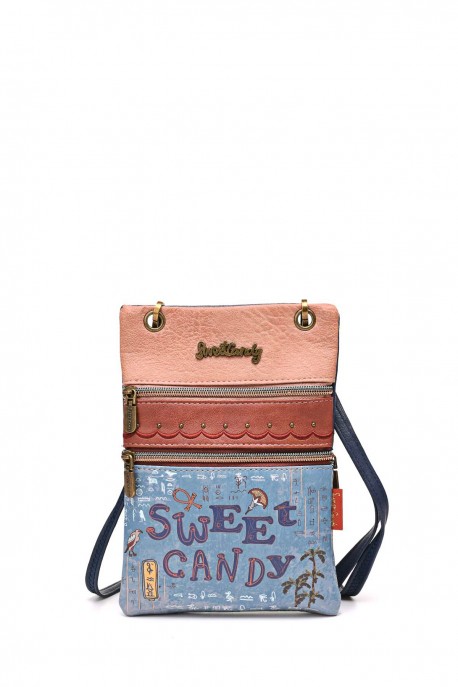 Sweet & Candy SC-031 Synthetic phone-size crossbody pouch