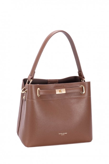 DAVID JONES CM6829-4 handbag : colour:RED MUD