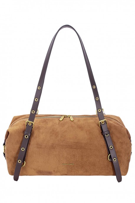 CM8618 David Jones Nubuck Effect Duffel Shoulder Bag
