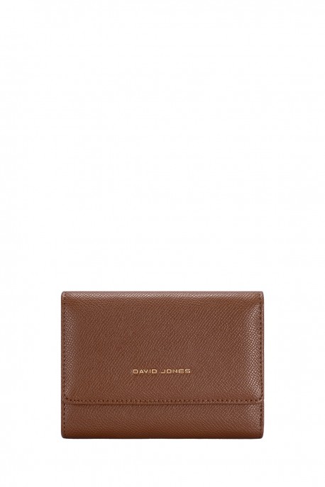 P151-2 Porte-monnaie David Jones : couleur:Boue Rouge (RED MUD)