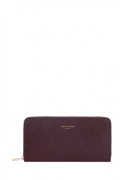 P171-510 Portefeuille David Jones : couleur:Bordeaux fonc&eacute; (D.Bordeaux)