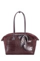 CM8628 Sac épaule bowling croco David Jones