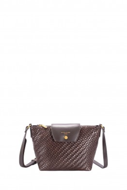 CM8659 David Jones Braided Crossbody Bag
