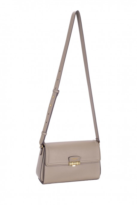 CM8662 Sac bandoulière à rabat David Jones : couleur:WARM GREY SAND