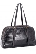 CM8679 David Jones Crocodile Bowling Handbag