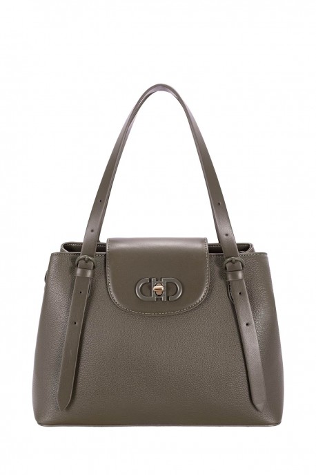CM8684 David Jones Trapeze Bucket Purse : colour:MIST MOSS